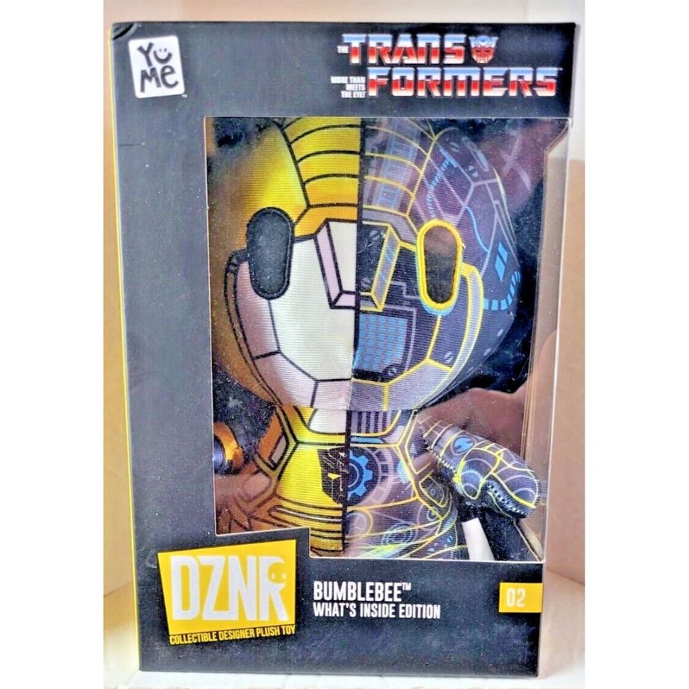 New DZNR Transformers Bumblebee‎ What's Inside Edition #2 Collectible Plush Toy